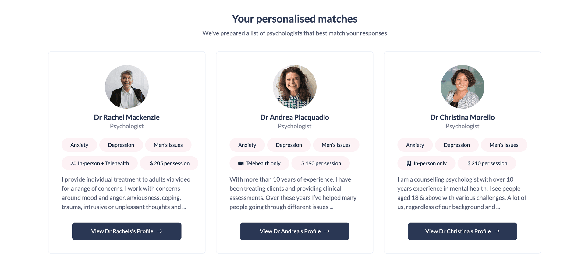 matches